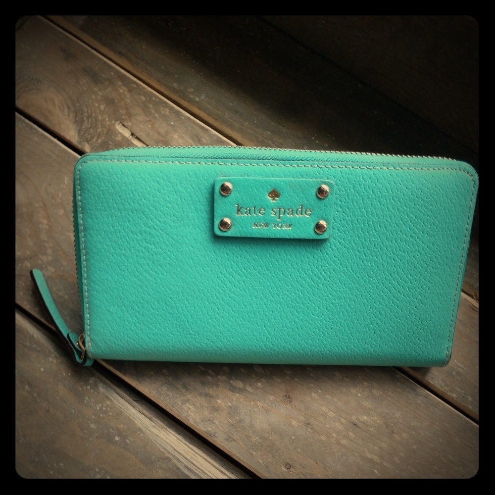 Kate Spade teal Wallet